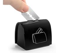 Boite Pour Jeter Lame Rasoir - Banques De Lames De Rasoir De Sécurité, Étui Pour Lames De Rasoirs De Sécurité, Case D'élimination De Rasoirs Boîte De Rangement Pour Rasoire De Sécurités