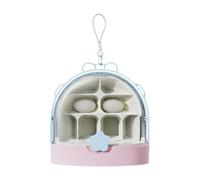 Boîte pour l'élevage des de soie - Cage respirante et transparente pour petits animaux - pour reptiles et amphibiens activités de plein air visites naturalistes élevage intérieur