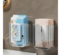 Boîte pour lingettes humides à fixer au mur sans percer l Boîte de rangement pour lingettes humides - Grande ouverture, forte adhérence, idéale pour la salle de bain, la cuisine et la chambre d'enfant