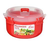 Boîte pour micro-ondes ROUND, 915 ml, rouge