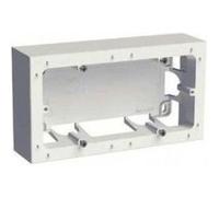 Cadre saillie 2 postes Odace Blanc Schneider