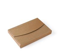 Boîte pour photos en papier bristol kraft. Parfaite pour les mariages, les baptêmes... Pack de 50 unités - M