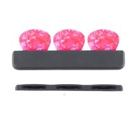 Boîte pour pick de guitare | sélection pour guitare 1 pièce avec support | 8,1 x 1,4 x 0,5 cm étui pour médiator pour guitares acoustiques et électriques, basse, ukulélé | conteneur de stockage
