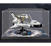 Boîte Présentation Acrylique Compatible avec Navette Spatiale Le-go (10283) Discovery, Vitrine Acrylique (Modèle Non Inclus) A,3mm