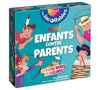Boite Quiz Incollables Enfants contre Parents spécial Rires et Délires