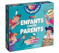 Boite Quiz Incollables Enfants contre Parents spécial Rires et Délires - Playbac Éditions - Play Bac Eds - Boîte ou accessoire - Jeux livres objets