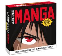 Collectif - La Boîte Quiz Manga - 500 quiz - Nouvelle édition - PlayBac