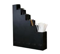 Boîte Range-câbles Murale 6 Compartiments pour Attaches De Serrage | 6 Compartiments De Longueurs Différentes Pour Un Rangement Organisé, Conception Montage Mural Robuste, Construction Durable