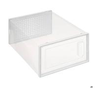 Boîte range-chaussures ""Stak"" L en plastique - 5 five simply smart