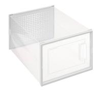 Boîte range-chaussures ""Stak"" M en plastique - 5 five simply smart