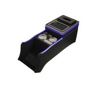 Boîte Rangement Accoudoir Avant Avec Chargeur Sans Fil Lumière Latérale Ambiante Rangement Pour Appartement Pour Odyssée Pour Elysion 2015 - 2024 Boite pour Accoudoir(Mahogany Side Light)