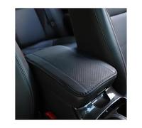 Boîte Rangement Accoudoir Coussin D'accoudoir Voiture En Cuir Et Fibre Double Ligne Gaufrée Antidérapant Protection Centrale Accessoires Style Automobile Universels(Black Blue)