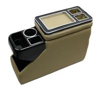 Boîte Rangement Accoudoir Pour Hyundai Pour Grand Pour Starex Rangée Avant Garde-corps Coffret Général Affaires Accoudoir Magasin Central Voiture(1t Beige)