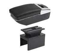 Boîte Rangement Accoudoir Pour Vauxhall Pour O&pel Pour Adam Pour Astra JHG Pour Corsa DC GTC Pour Mokka X Pour Insignia Console Centrale Accoudoir Boîte Rangement Coffre(A Black Line No Usb)