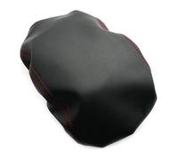 Boîte Rangement Accoudoir Pour VW Pour p&assat B6 2005 2006 2007 2008 2009 Accoudoir Contrôle Central Coussin En Cuir Housse Garniture Accessoires Voiture Intérieur(Black - Red Line)