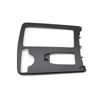 Boîte Rangement Accoudoirs pour Benz W204 C C180 C200 C220 E W207 W212 E260 Console Centrale Boisson Support De Verre Couverture Obturateur Cadre Extérieur Couverture (Couleur : LHD Black)