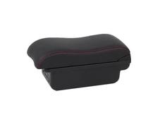 Boîte Rangement Boîte D'accoudoir Voiture Pour Peugeot 301 Boîte De Rangement Intérieure Accessoires De Rénovation Dédiés PYPFQUMQGR(B2 Black red 3USB)
