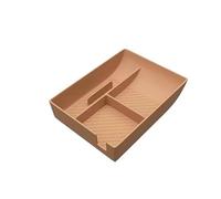 Boîte Rangement Boîte De Rangement En Silicone Pour Accoudoir Commande Centrale De Voiture Pour Mercedes Pour Benz W214 E300L E260L 2024 PYPFQUMQGR(Brun)