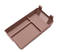 Boîte Rangement Boîte De Rangement For Accoudoir De Commande Centrale De Voiture Pour Mercedes Pour Benz W214 E200 E260 E300 PYPFQUMQGR(Brun)
