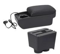 Boîte Rangement Coffre De Rangement For Accoudoir Pour VW Pour Polo 9N 3 2002 2003 2004 2005 2006 2007 2008 2009 Installation Intérieure. MNGNCBXWK(A3 Fast charging)