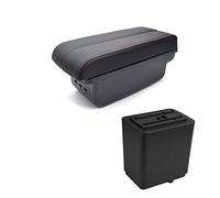 Boîte Rangement Console Centrale pour Citroen pour Berlingo 2010 2011 2012 2013 2014 2015 2016 2017 2018 2019 2020 Voiture Accoudoir Boîte Rangement Console Centrale Accoudoir Boîte USB