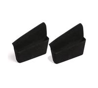 Boîte rangement console centrale Pour P&orsche Pour Cayenne 2018-2023 Accoudoir Console Centrale Voiture Boîte Rangement Latérale Conteneur Organisateur Support Plateau(Style A-Noir)