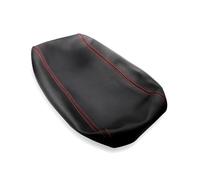 Boîte Rangement Cuir Souple Pour Dodge Pour Durango 2011 2012 2013 2014 2015 2016 2017 Boîte D'accoudoir Central De Voiture Garniture Autocollante PYPFQUMQGR(Black with red line)