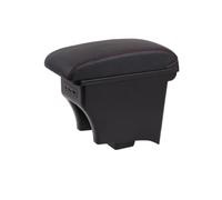 Boîte Rangement D'accoudoir Voiture Pour VW Pour Polo 2009 2010 2011 2012 2013 2014 2015 2016 2017 2018 2019 2020 Pièces Automobiles(Red line)