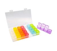 Boîte de rangement - Diamants pour Diamond Painting - Plastique - 28 cases
