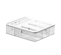 Boîte Rangement Film Étirable Transparente Grande Capacité | Design transparent, visibilité totale, accès rapide aux films, grande capacité, organisation optimale