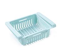 Boite Rangement Frigo Réfrigérateur Escamotable Tiroir Organisateur Boîtede Rangement Pour Réfrigérateur Garder Le Réfrigérateur, Rack De Stockage Multifonction Pour Réfrigérateur (Blue)