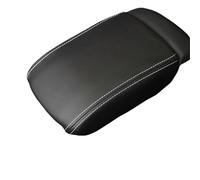 Boîte Rangement Housse De Protection Pour Accoudoir Central Pour VW Pour T-roc 2019 2020 2021 2022 2023 Accessoires Coussin Et Tapis De Support PYPFQUMQGR(Black white line)