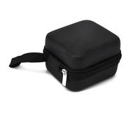 Boite Rangement Huiles Essentielles Étui à 7 Compartiments for huiles essentielles, for flacons Bille de 5 ML, Organiseur, Sac Rangement Suspendu for parfums pour Voyager(Black)