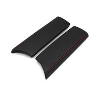 Boîte Rangement Mallette Rangement Accoudoir Boîte Couverture Garniture Remplacement Pour Mercedes Pour Benz C GLC Classe C200 C300 W205 W253 2056808704 Boite pour Accoudoir(Black Red Line)