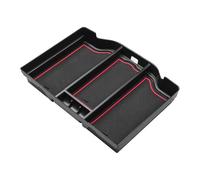 Boîte Rangement Organisateur De Console Centrale Pour Dodge Pour RAM 1500 2500 3500 2019 2020 2021 2022 2023 2024 Boîte D'accoudoir Plateau D'insertion PYPFQUMQGR(Red)