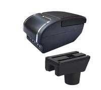 Boîte Rangement Per Dodge Per Attitude Accessori per braccioli portaoggetti per auto PYPFQUMQGR(E black line 9USB)