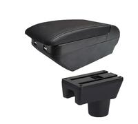 Boîte Rangement Per Dodge Per Attitude Accessori per braccioli portaoggetti per auto PYPFQUMQGR(H black line 4USB)