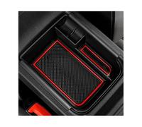 Boîte Rangement Pour Accoudoir Console Décoration Intérieure Voiture Conteneur Pour VW Pour Golf 8 MK8 2020 2021 2022 Accessoires Rénovation Style(Red)