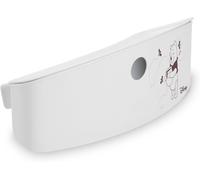 Boite Rangement Pour Chaise Haute Bébé Alpha+, Beta+, Arketa - Boîte Avec Couvercle, Fixation Facile Au Dossier, Charge Jusqu'à 3 Kg, Facile À Nettoyer, Blanc