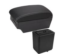 Boîte Rangement Pour Citroën Pour Berlingo Accoudoir Pièces De Rechange Boîte De Rangement Accessoires Auto Détails Intérieurs PYPFQUMQGR(A3 Black white 7USB)
