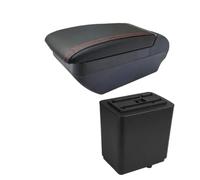 Boîte Rangement Pour Citroën Pour Berlingo Boîte De Rangement Pour Accoudoir Voiture Boîte De Rangement Dédiée Accessoires Modernisation PYPFQUMQGR(F red line No USB)