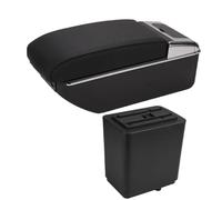 Boîte Rangement Pour Citroën Pour Berlingo Pièces De Rechange Pour Accoudoir Boîte De Rangement Et Accessoires De Chargement USB. PYPFQUMQGR(B2 Black black 7USB)