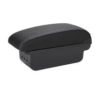 Boîte Rangement Pour Toyota Pour Aygo Boîte De Rangement For Accoudoir Accessoires Auto Rangement Intérieur Installation Facile PYPFQUMQGR(B3 Black white 3USB)