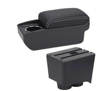 Boîte Rangement Pour VW Pour Polo 9N 3 2002 2003 2004 2005 2006-2009 Installation Intérieure Coffre De Rangement For Accoudoir MNGNCBXWK(B3 Black white 6USB)