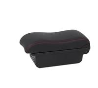 Boîte Rangement Pour VW Pour Polo 9N 3 Mk4 2002 2003 2004 2005 2006-2009 Accessoires Auto Boîte De Rangement Intérieure For Accoudoir De Voiture MNGNCBXWK(B2 red line 3USB)