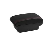 Boîte Rangement Pour VW Pour Polo 9N 3 Mk4 2002 2003 2004 2005 2006-2009 Accessoires Auto Boîte De Rangement Intérieure For Accoudoir De Voiture MNGNCBXWK(A1 red line No USB)
