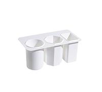 Boite Rangement Textile La boîte de rangement latérale de table de style japonais peut être collée sur trois grilles pour organiser un porte-stylo de très grande capacité Décoration de (A, One Size)