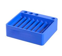 Boîte rayons cloisonnée, organisateur roues réutilisable, étui rangement 3,1x2,7x0,98pouces avec compartiments, conteneur outils tri, support d'écrous rayons avec couvercle transparent, kit réparation