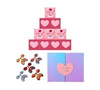 Boîte rebondissante de la Saint-Valentin | Fournitures de Saint-Valentin | Boîte d'enveloppe rouge Bounce - pour proposition d'anniversaire Confession Graduation Partenaires Petits amis Copines Femmes