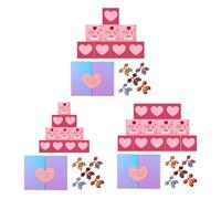Boîte rebondissante pour la Saint-Valentin - Cadeau surprise pliable, boîte de confession, demande en argent, bureau romantique, porte-monnaie de célébration pour anniversaire, remise de diplôme, mari